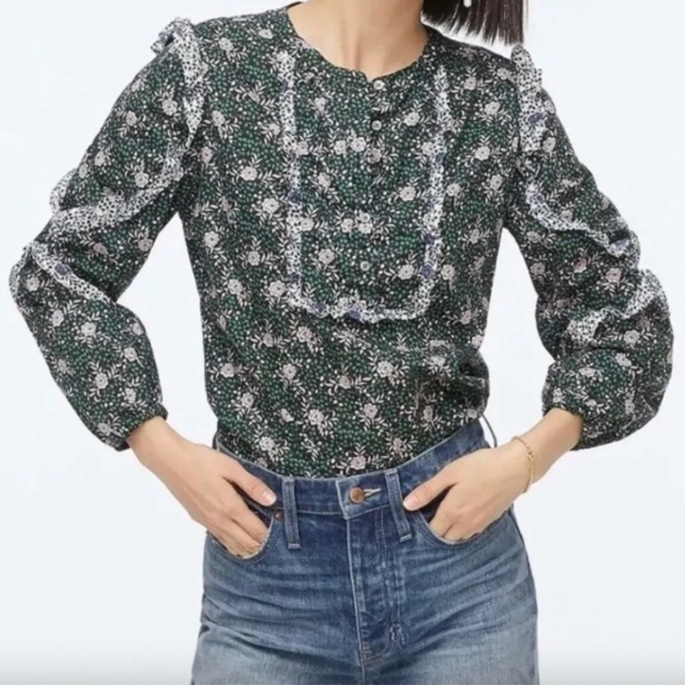 J. Crew Franklyn Liberty of London Floral Long Sleeve